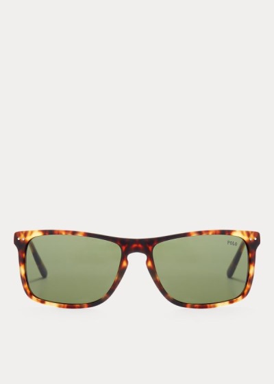 Gafas De Sol Polo Ralph Lauren Hombre Verdes - Metal Temple - BWYCR0942